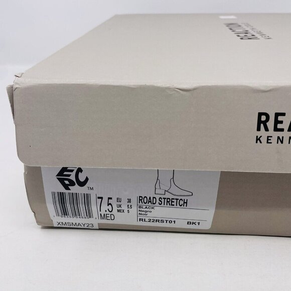 Kenneth Cole Reaction Womens Size 7.5M Road Stretch Block Heel Booties Black $99 - Picture 10 of 10